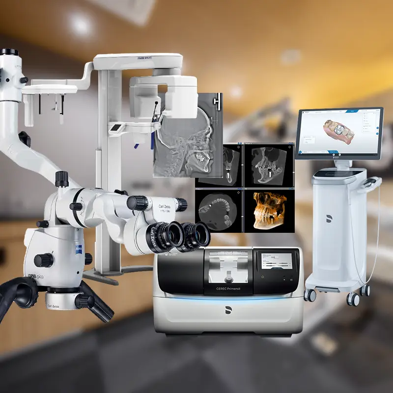 CT・セファロ・マイクロスコープ・セレック・口腔内スキャナー